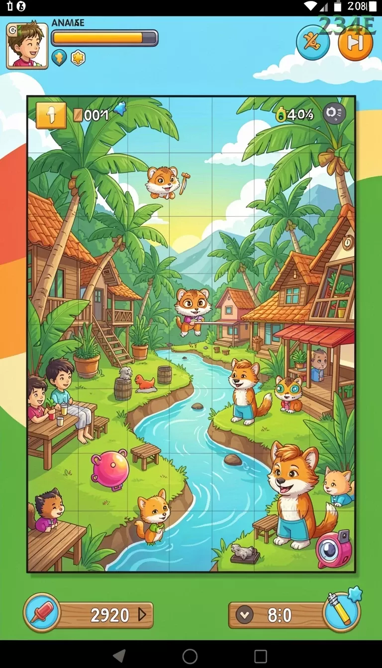 Cuplikan layar V98 — aktivitas