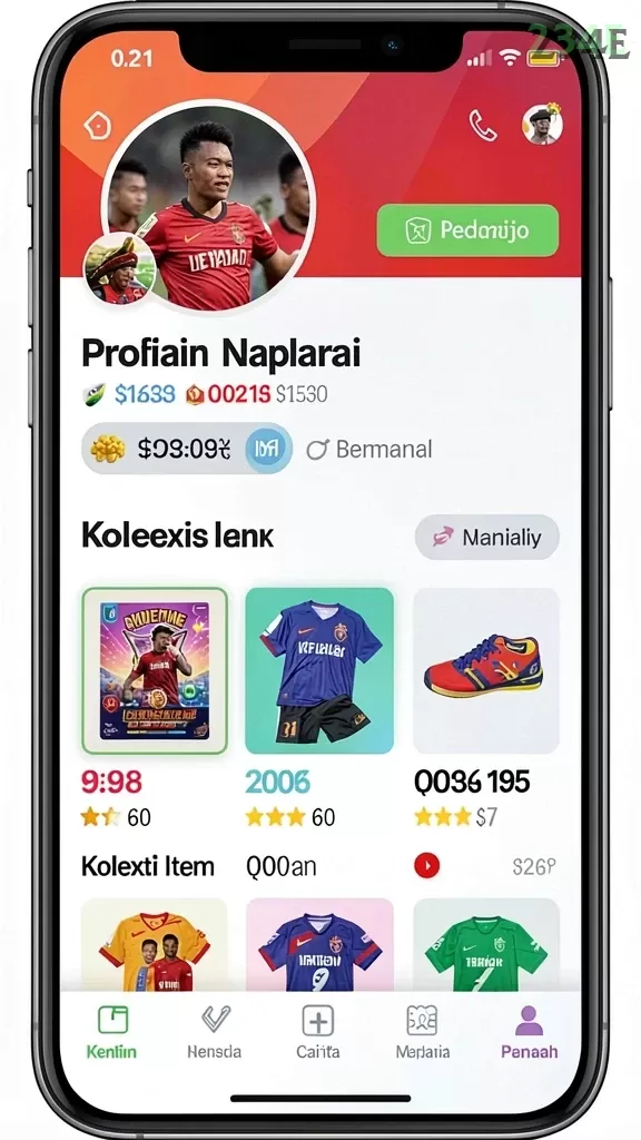 Cuplikan layar MASBRO12 — pengaturan akun